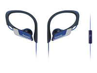 Panasonic RP-HS35ME-A fejhallgató és headset Vezetékes Fülre akasztható, Hallójárati Sport Fekete, Kék