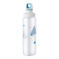 EMSA Drink2Go TRITAN Utilisation quotidienne 700 ml Bleu, Transparent, Blanc