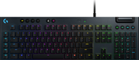 Logitech G G815 LIGHTSYNC RGB Mechanical Gaming Keyboard – GL Linear tastiera USB Russo Carbonio