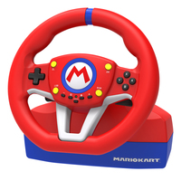 Hori Mario Kart Racing Wheel Pro Fekete, Kék, Vörös, Fehér USB Kormánykerék + pedálok Analóg Nintendo Switch