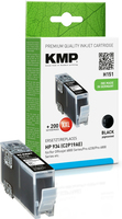 KMP H151 cartucho de tinta Rendimiento estándar Negro