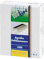 Buroline 166920 Heftklammer Klammerpack 1000 Heftklammern