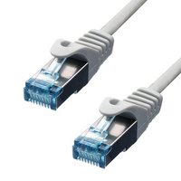 ProXtend 6ASFTP-005G netwerkkabel Grijs 0,5 m Cat6a S/FTP (S-STP)