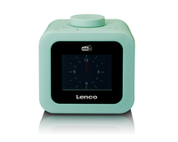 Lenco CR-620 Uhr Mintfarbe