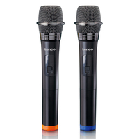 Lenco MCW-020BK microphone Noir Microphone de scène/direct