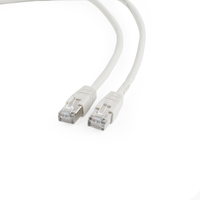 Gembird PPB6-10M networking cable White Cat6 F/UTP (FTP)