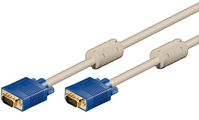 Microconnect 10m HD15 M/M VGA cable VGA (D-Sub) Blue