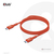 CLUB3D CAC-1515 USB kábel 4 M USB 2.0 USB C Narancssárga, Vörös