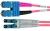 Telegärtner L00890C0038 InfiniBand/fibre optic cable 1 m SC LC Oranje