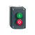 Schneider Electric XALD interruttore elettrico Interruttore a pulsante Nero, Verde, Rosso