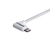 StarTech.com Cavo USB a connettore Lightning da 8 pin ad angolo destro da 2m - bianco
