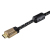 Hama 3m, 2xHDMI HDMI kabel HDMI Type A (Standaard) Zwart, Brons