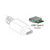Techly IADAP-USB31-VGA Adaptador gráfico USB Blanco