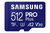 Samsung PRO Plus microSD-Speicherkarte (2023) (inkl. SD Adapter) - 512 GB