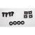Inter-Tech 88887270 rack accessory Blind panel