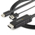 StarTech.com HD2MDPMM1M video átalakító kábel 1 M HDMI A-típus (Standard) Mini DisplayPort Fekete
