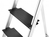 Hailo Topline L100 Escalera taburete Aluminio