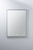 Paulmann HomeSpa Mirra fali tükör Téglalap alakú Fehér