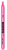 Kores TM36202 markeerstift 12 stuk(s) Beitelvormige punt Roze