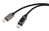 Renkforce RF-6249498 USB Kabel USB 2.0 2 m USB C Schwarz, Metallisch