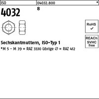 ISO 4032 8 M 24 VE=S