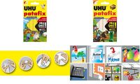 UHU Klebepads patafix "MINECRAFT", wieder ablösbar, weiß (5664351)