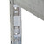 Relaxdays Schwerlastregal, HxBxT: 180 x 90 x 40 cm, verzinkter Stahl, Traglast 875 kg, Stecksystem, mit Werkbank, silber