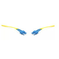 LINKEASY Duplex patch kábel 2 x SC/UPC + 2 x FC/UPC csatlakozóval, 3mm duplex core 9/125 LSZH, 0.5 m