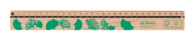 Lineal 30cm, aus Holz, FSC 100%, 30 cm, holzfarbend, 2 Motive
