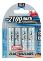 Ansmann Akku Mignon AA HR06 2100mAh NiMH (4er Blister)