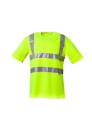 Planam Warnschutz 2096052 Gr.L T-Shirt uni gelb