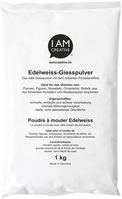 I AM CREATIVE Edelweiss Giesspulver MAA900101 weiss 1 kg