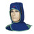 Artikeldetailsicht WELDAS Kopfschutzhaube Fire Fox blau XL Schweißerhaube aus flammhemmender Baumwolle, Netz-Fütterung, Klettverschluss