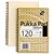 Pukka Pad Vellum A4 Wirebound Card Cover Ruled 120 Pages Yellow (Pack 3)