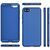 NALIA Custodia Integrale compatibile con Huawei Honor View 10, Cover Protettiva Fronte e Retro & Vetro Temperato, Phone Case Rigida Telefono Cellulare Protezione Bumper Sottile Blu