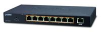 Planet GSD-908HP, Gigabit Switch, 8 Port PoE + 1 Uplinkport