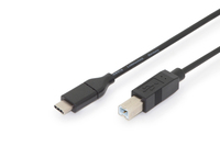 ASSMANN USB Type-C™ Anschlusskabel, Type-C™ auf AB, 1,8m