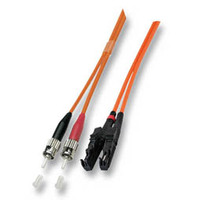 Patchkabel LWL Duplex OS2 (Singlemode, 9/125) E2000®/ST, 0,5m, Good Connections®