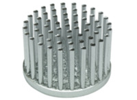 Stiftkühlkörper, 32.5 x 20 mm, 10 bis 1.5 K/W, Aluminium natur