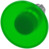 Pilzdrucktaster, beleuchtbar, tastend, Bund rund, grün, Einbau-Ø 22.3 mm, 3SU105