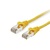 Equip Kábel - 605565 (S/FTP patch kábel, CAT6, Réz, LSOH, sárga, 7,5m)