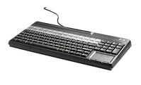 POS MSR Keyboard DEN 863544-081, Full-size (100%), USB, Black Tastaturen