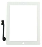 Touch Assembly White with Homebutton + Adhesive for iPad 3/4 with Homebutton + Adhesive A1416, A1430, A1403, A1458, A1460, A1459 Tablet Spare Parts