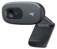 C270 HD WEBCAM, 3 MP, 1280 x 720p, USB 2.0, Black Webcams