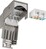 CAT6 STP Keystone Connector - Toolless