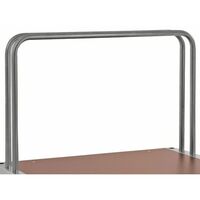 Tubular steel frame for panel trolley