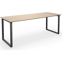 Multifunctionele tafel DUO-O Trend, recht blad, afgeronde hoeken