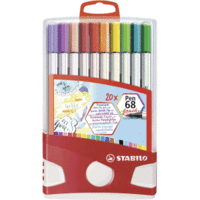 Premium-Filzstift mit Pinselspitze Pen 68 brush VE=20 Farben