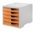 Schubladenbox styroswingbox grau / apricot