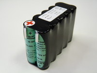 Pack(s) Batterie Nimh 10x AA 10S1P ST2 12V 1600mAh T2